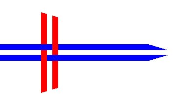 guidon du Yacht club du rhone