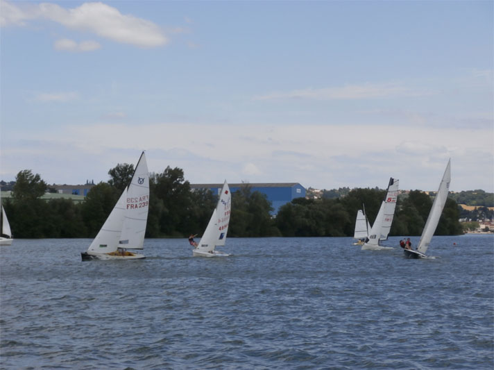 Régate au Yacht Club du Rhône